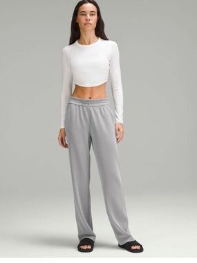 Lululemon softstreme high rise pant rhino grey size 2